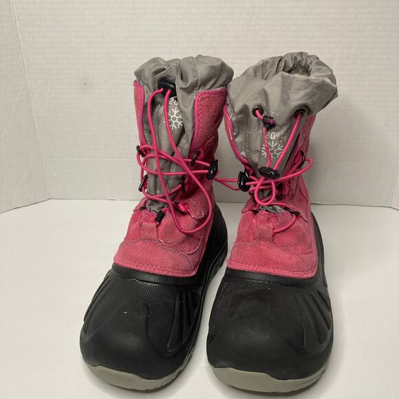 UGG Ludvig Pink Girl's Winter Boots Size 4 - Picture 2 of 14